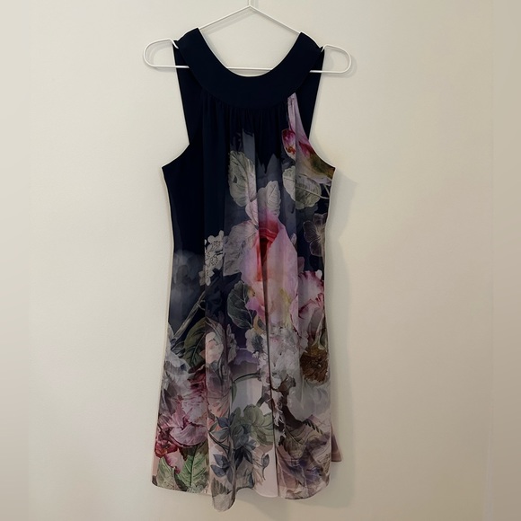 NWOT Ted Baker London Floral Sheath Dress - Picture 2 of 7